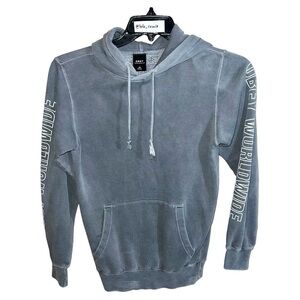 Obey Worldwide Sweatshirt Women’s Size XS Gray Hoodie Hooded